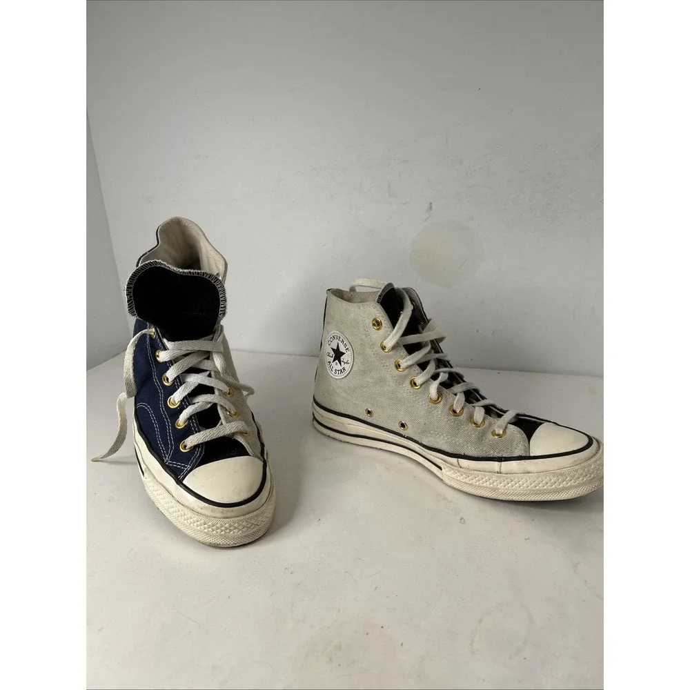 Chuck  Taylor converse 70 All Star Two Tone Canvas Sneakers‎ Sz W 10.5  M 8.5